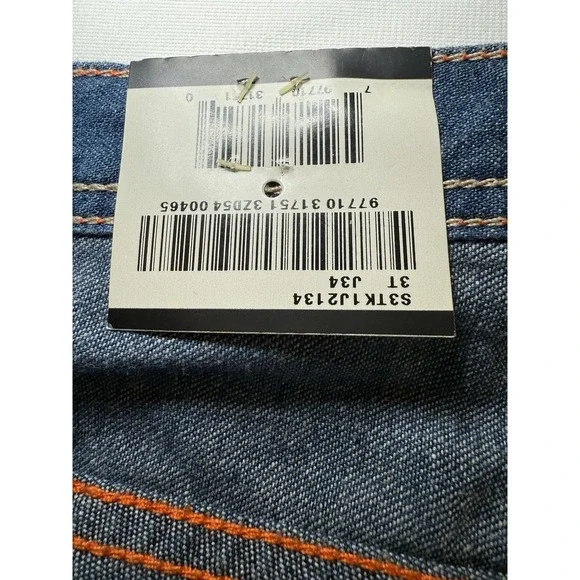 Polo Jeans Co Ralph Lauren Double Knee Sum Jean Men's 36x32 Blue Denim